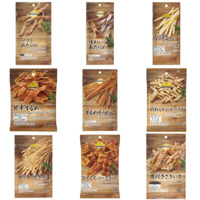 日本直邮永旺即食鱿鱼丝低卡零食