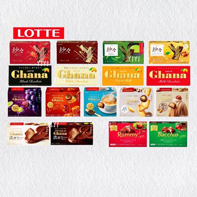 日本直邮LOTTE乐天加纳巧克力块