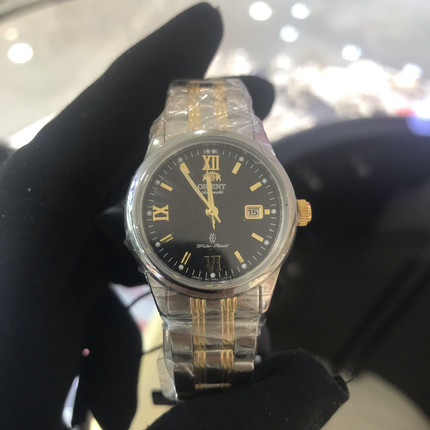 东方双狮表正品女士全自动机械表时尚精钢女表夜光腕表SNR1L001