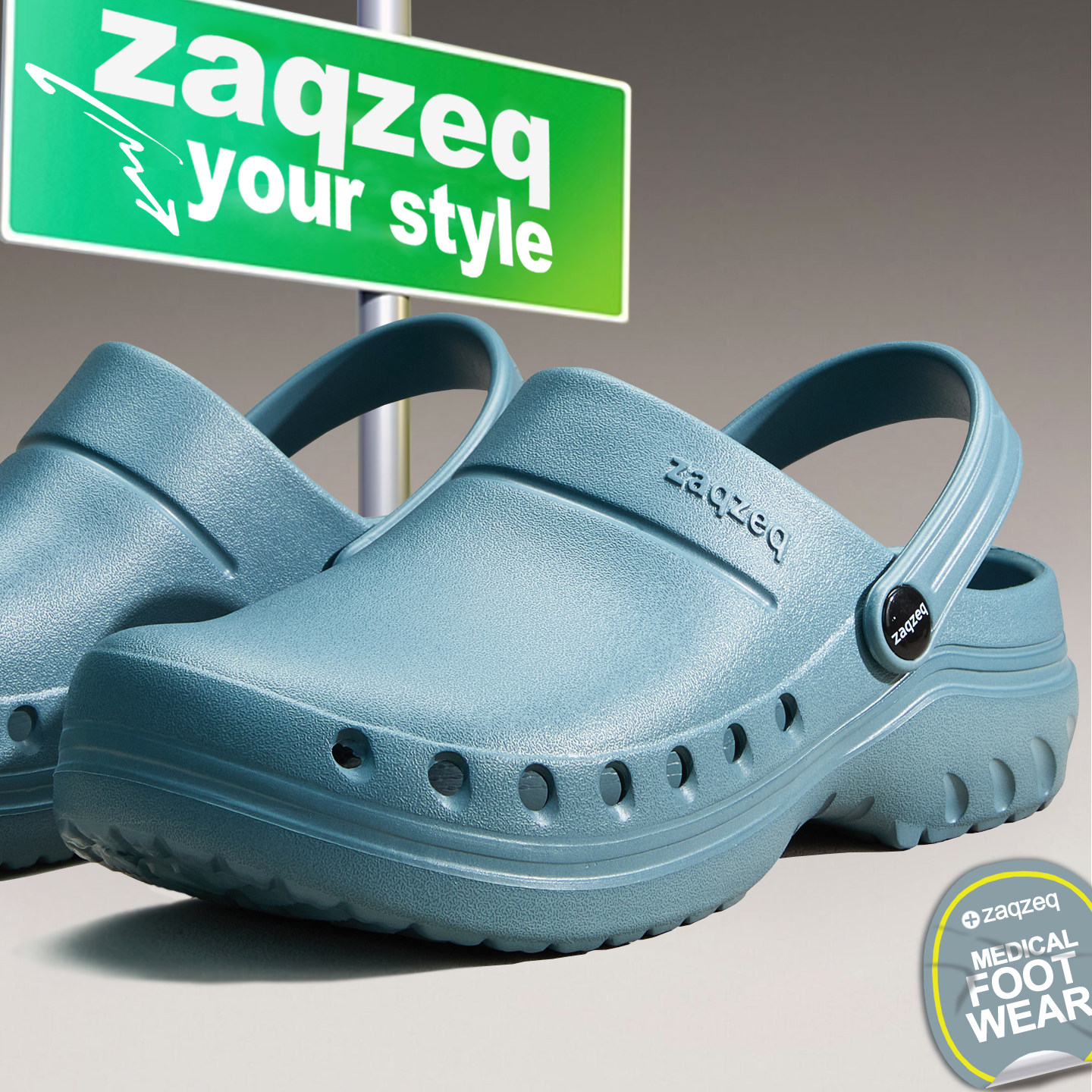 檀赫手术鞋男士大码拖鞋医护专用手术室厚底洞洞鞋女防滑工作鞋