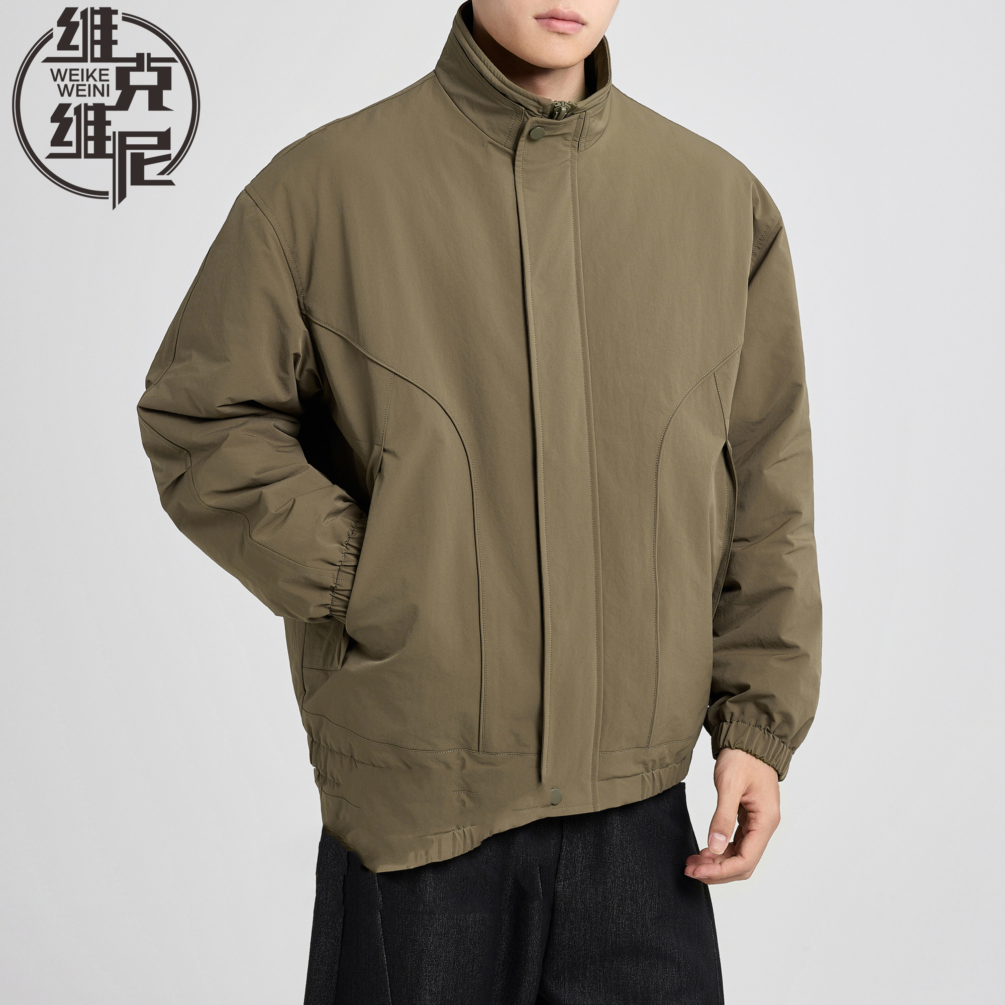 棉服外套男冬季美式潮牌休闲帅气高级感宽松夹克男士加厚保暖棉衣