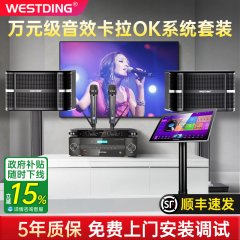 威斯汀A9家庭ktv音响套装卡拉ok家用客厅唱k歌点歌机全套音箱设备