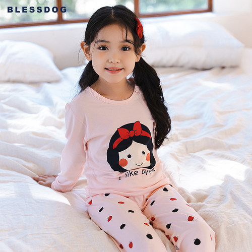 blessdog女童莫代尔棉内衣