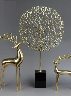 轻奢风书房结婚乔迁送礼佳品摆件