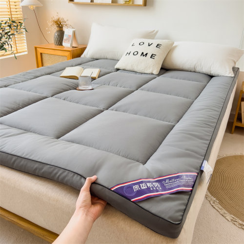 纯色立体加厚床垫原棉床褥垫