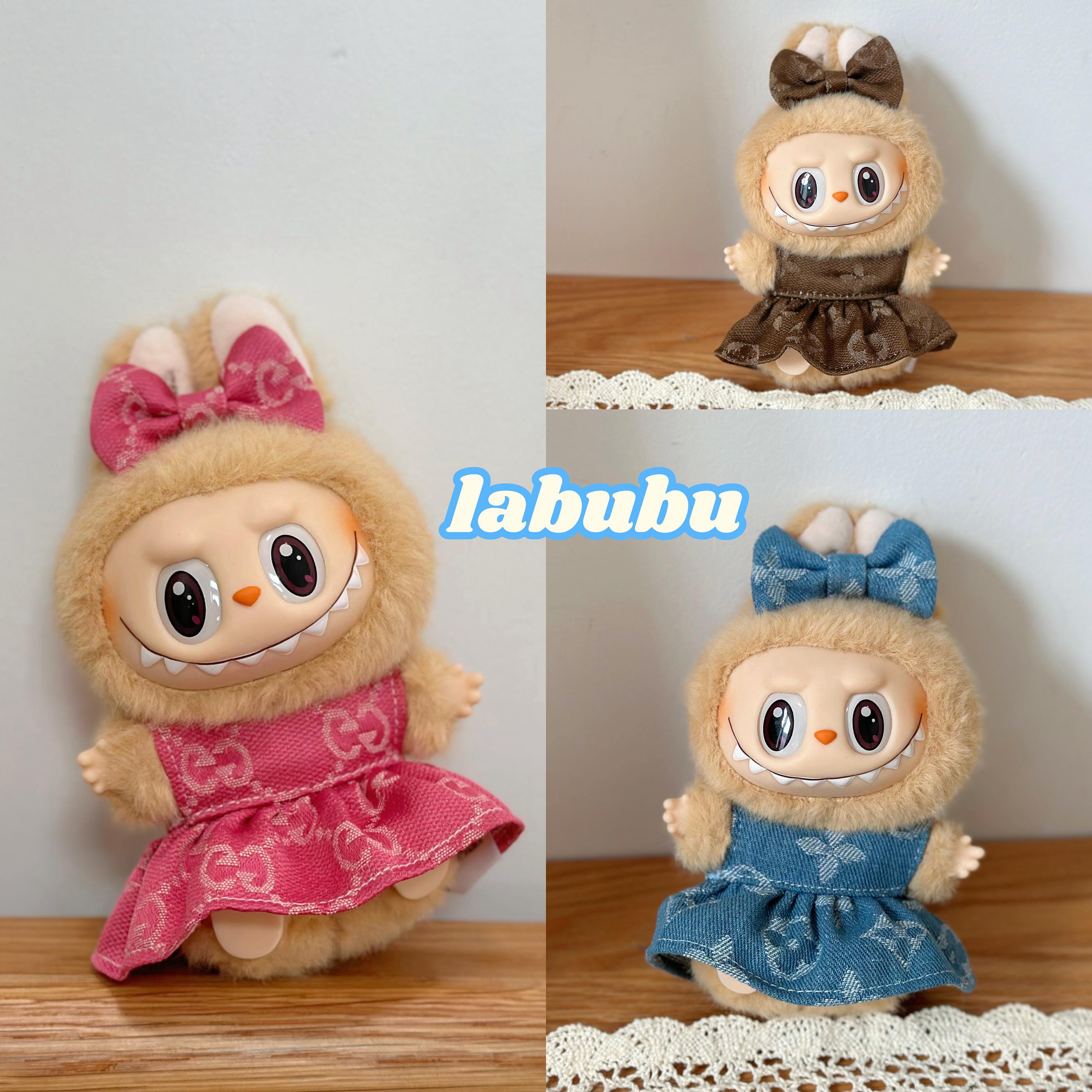 一二代labu挂件衣服17cm