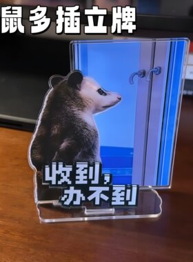 【收到！办不】负鼠表情