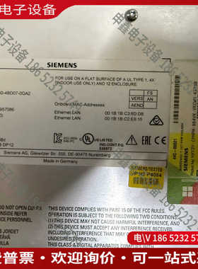 议价：工控机SIMATIC IPC477D6AV7240-