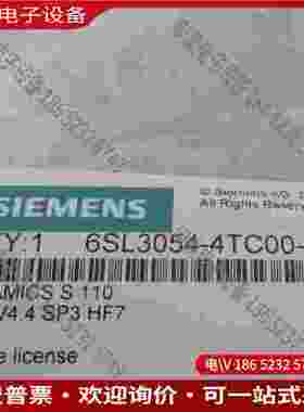 拍前询价：SIMENS 6SL3054-4TC00-2AA0SD 卡SI