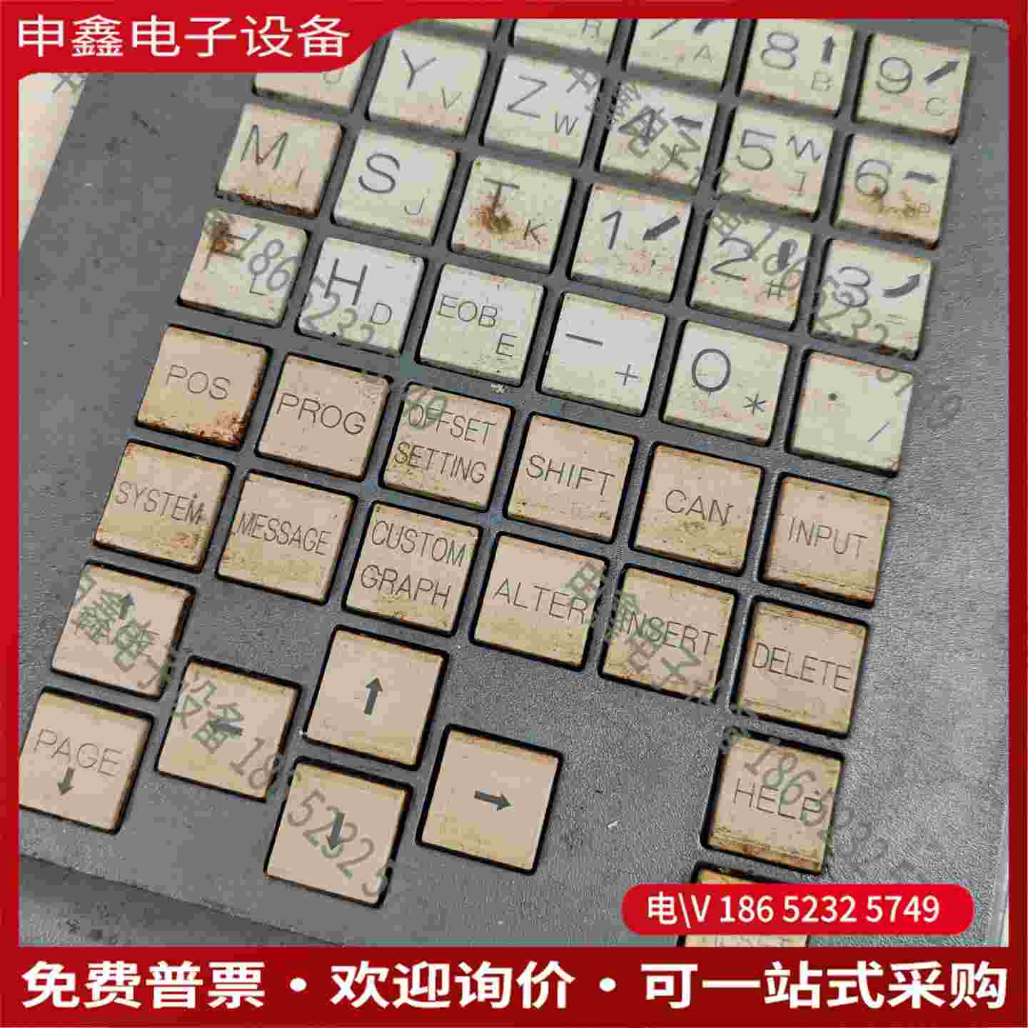 拍前询价：A02B-0166-C210#R 发那科系统按键盘2