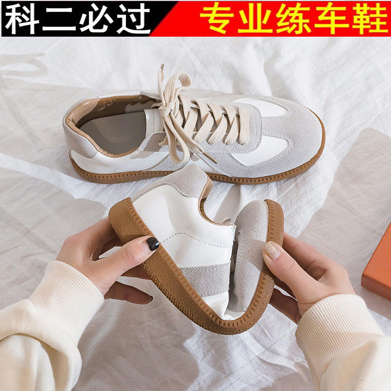 练车专用鞋女司机驾考科目二科二科三秋季透气软底薄底学车开车鞋