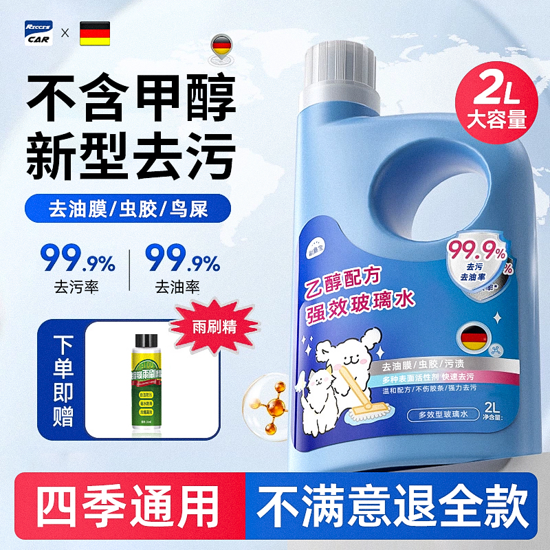 官方推薦新品】強力去油膜玻璃水