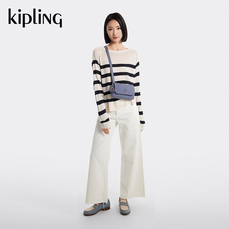 kipling女款轻便帆布包2023秋冬新款小包斜挎包腋下包|AVERILL怎么看?