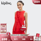 KIPLING BAG VAN PEANUTS史努比联名系列帆布包迷你斜挎手机包