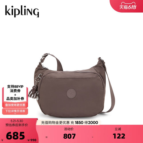 kipling女款轻便单肩斜挎包|CAI