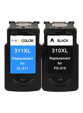 MAG适用 佳能PG-310Xl CL-311墨盒MP480 MP490 493 140 190 210 iP1800 IP2500 2600 2700彩色打印机油墨水盒