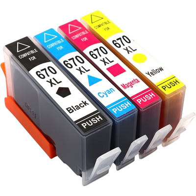 MAG适用惠普670XL墨盒HP Deskjet Advantage 3525 4615 4620 4625 5525 6526打印机油墨盒 HP670XL墨水盒