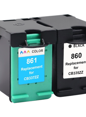 MAG适用 惠普HP860 861XL墨盒HP Deskjet D4268 D4368打印机墨水盒Officejet J5788 J6488黑色彩色油墨盒墨水