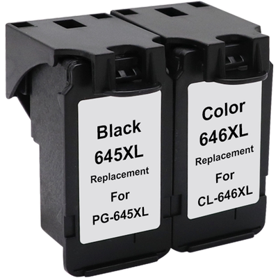 MAG适用佳能PG-645黑色墨盒CL-646油墨盒mg2560 2460 3060 2960 2965 ts3160 3166 MX496 TR4560打印机墨盒