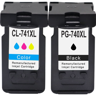 MAG适用佳能740 741墨盒Canon MG4170 MX377 MX397 MX437 MX457墨水盒 MX517 MX527 MX537打印机油墨