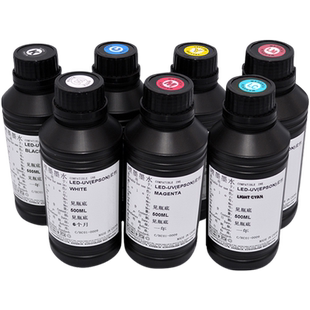 MAG适用理光G5喷头墨水 东芝 精工柯尼卡喷头油墨UV打印机墨水亚克力玻璃瓷砖金属汞灯led灯固化墨水硬性墨水