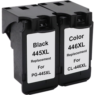 MAG适用佳能PG-445 CL446墨盒MG2540 MG2440 MG2940 MG3040打印机墨盒TS304 3340 TS3140 IP2840 MX498油墨盒