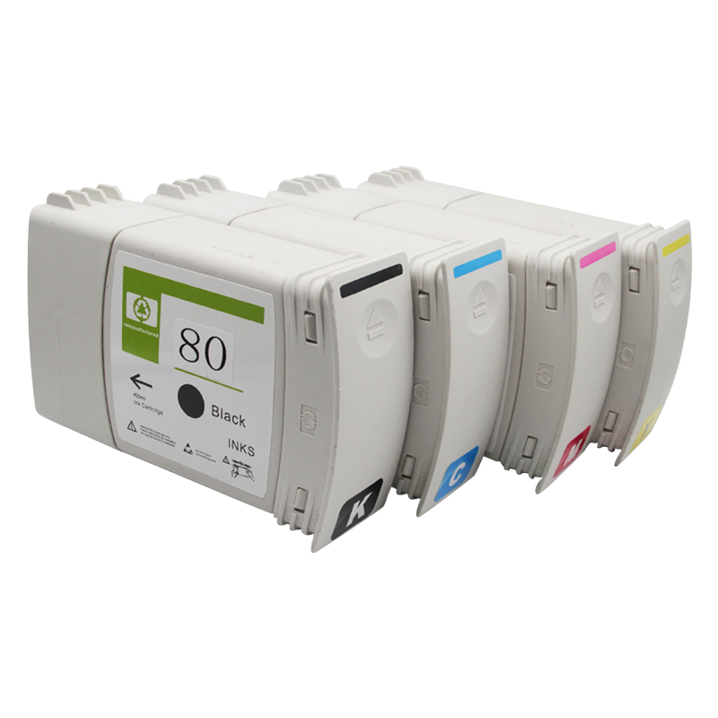 MAG适用HP80号墨盒惠普HP1000C 1050C 1055C绘图仪墨盒Designjet 1000plus油墨盒1000 1050 1055墨水盒C4871A