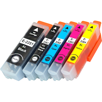 MAG适用 爱普生T3351墨盒XP-530 XP-630 XP-635 XP-830油墨盒33XL XP-540 640 645 900彩色打印机T3361墨水盒