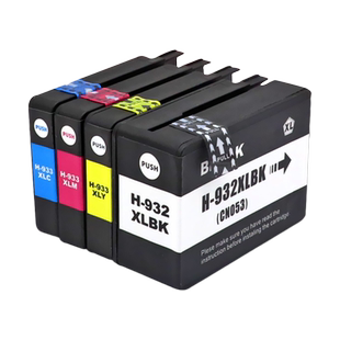 MAG适用惠普932XL墨盒 hp933XL墨盒HP Officejet 7510 7512 7110 7612 7610一体打印机墨水盒6700 6100油墨盒