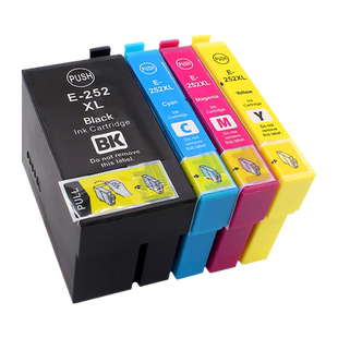 MAG适用爱普生T2521墨盒EPSON WF-7610 7620 7621 3620 3640 7610 7110 7720喷墨打印机彩色墨盒252XL墨水盒