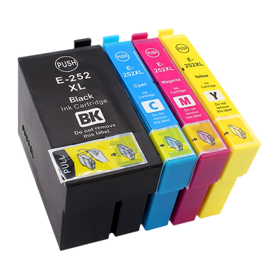 MAG适用爱普生T2521墨盒EPSON WF-7610 7620 7621 3620 3640 7610 7110 7720喷墨打印机彩色墨盒252XL墨水盒