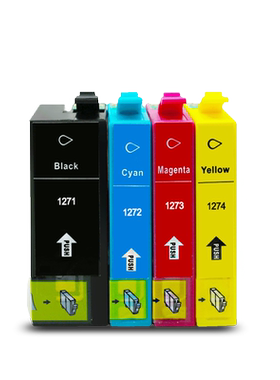 MAG适用爱普生Workforce 60 630 545 840 845打印机墨盒T1271墨水WF-3520 3530 3540 7520 7010 7510油墨水盒