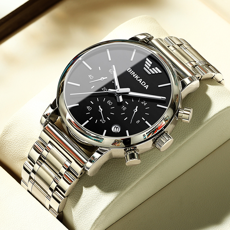 正品宾卡达防水潮流全自动机械表