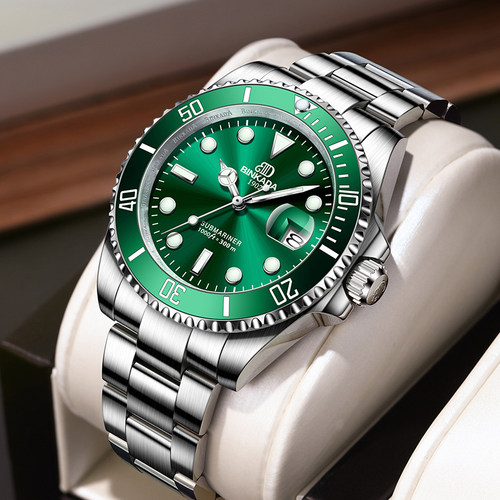 国表名牌绿水鬼全自动机械表