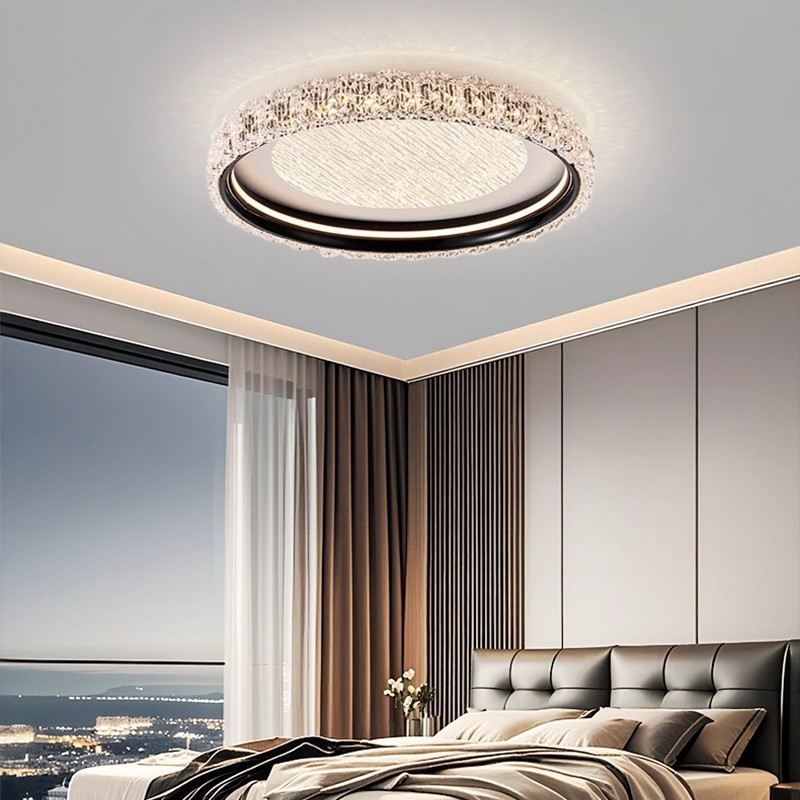 灯品仕意式极简卧室灯吸顶灯艺术护眼房间主灯具浪漫氛围感灯具