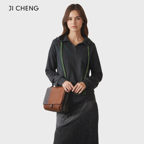 久穿不易皱减龄卫衣JIcheng