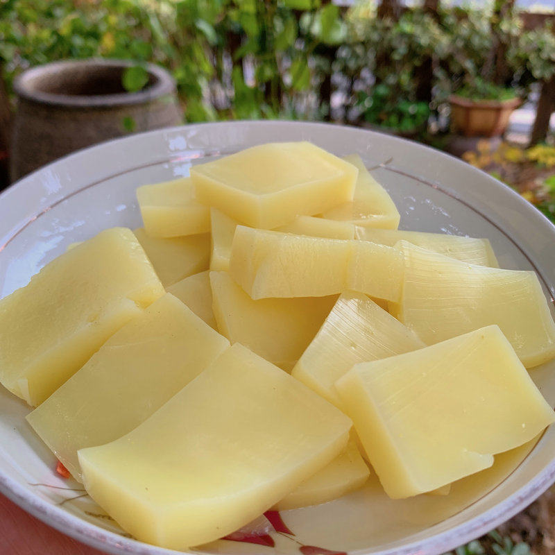 湖北荆州特产美食 新鲜米豆腐凉拌菜 500克