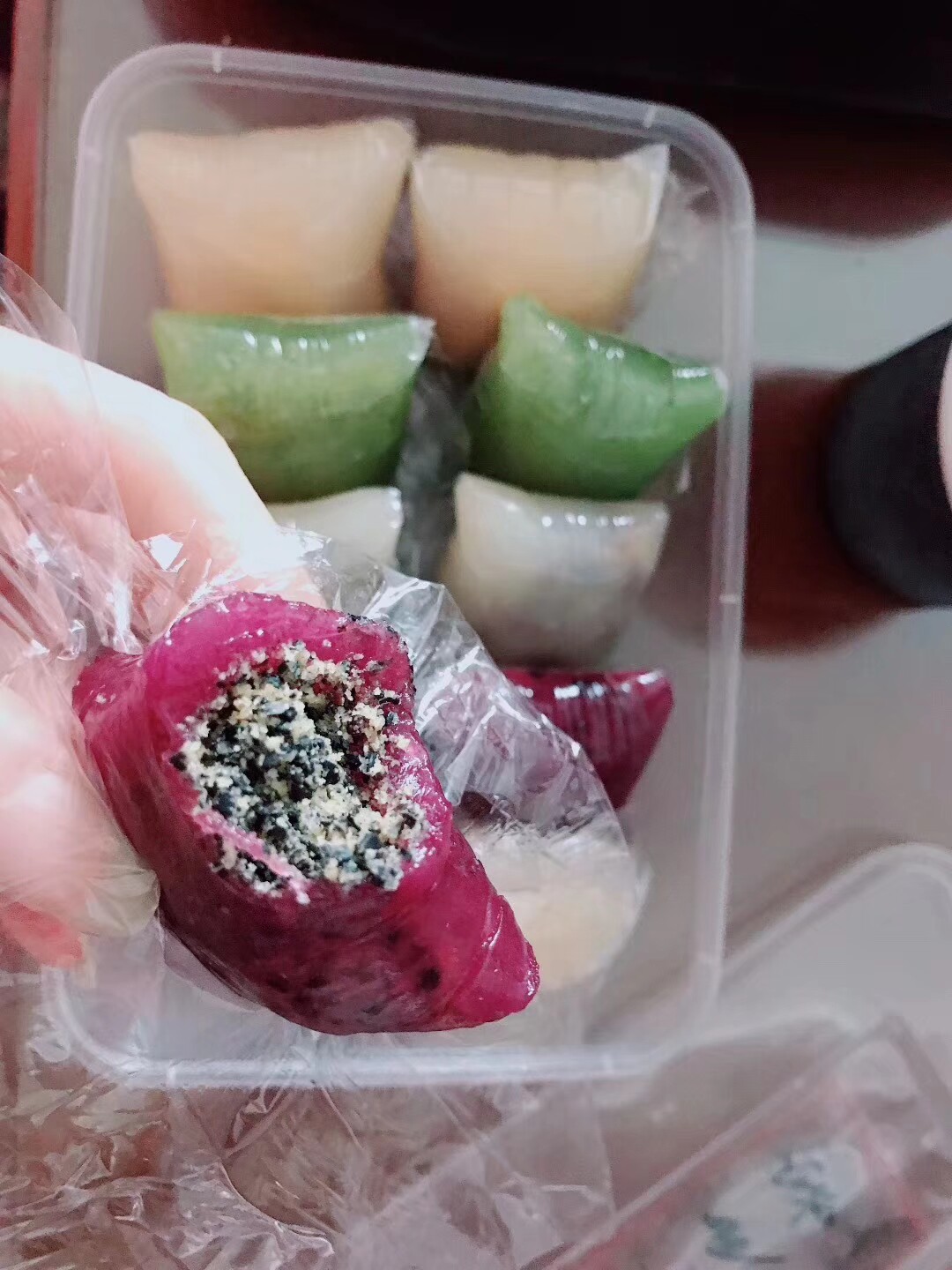 福建闽南风味特产 原味麻薯  传统糯米麻糍 零食点心蛋黄酥