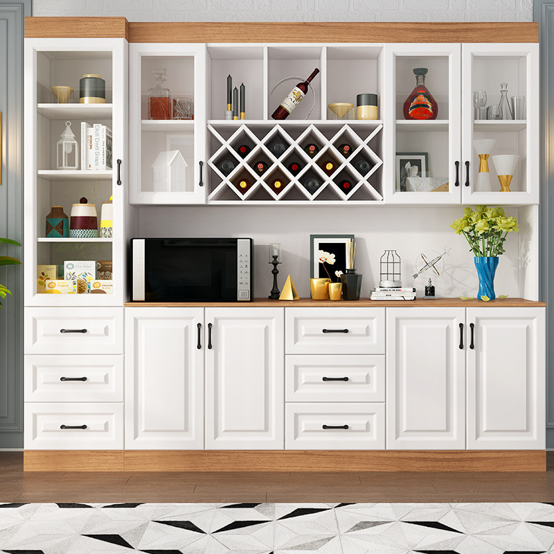 简约现代北欧酒柜餐边柜玄关进门隔断柜客厅装饰柜屏风置物架酒柜