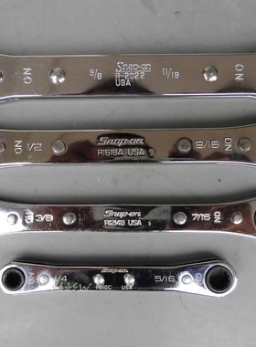 包邮美国原装进口snapon实耐宝双头棘轮扳手快速扳手片卡拉扳手