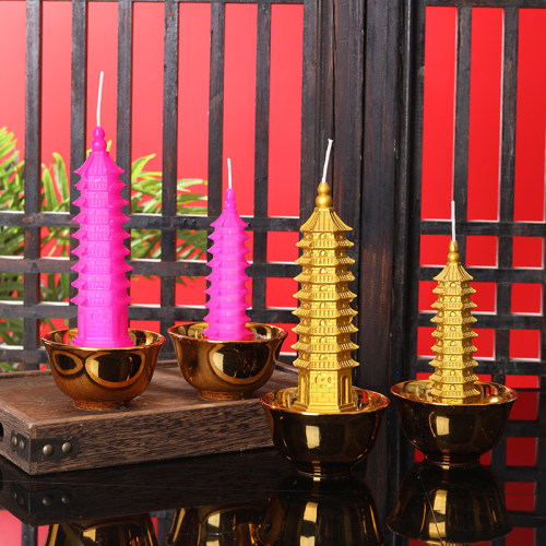 莲花灯蜡烛佛堂文昌塔蜡烛金榜