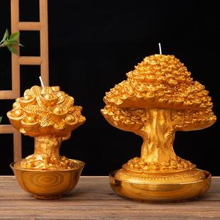 文昌塔造型石蜡蜡烛灯文殊供佛家用莲花灯蜡烛荷花灯祈祷灯