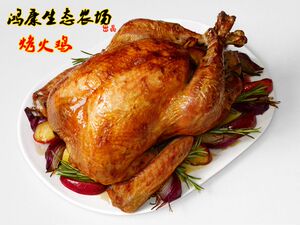 感恩节火鸡 火鸡肉整只 圣诞节烤火鸡 整只火鸡即食 现烤现发熟肉