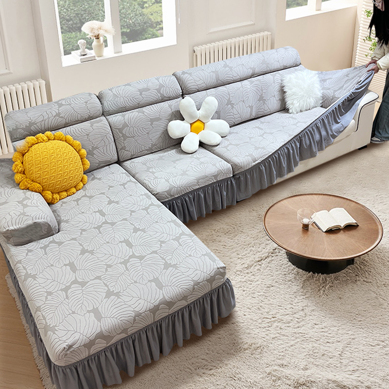 高级感沙发套罩新款全包卍能套四季通用防猫抓弹力沙发垫无需测量