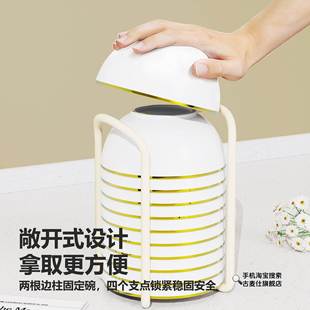 新款家用立体式可伸缩收纳碗架放碗碟沥水架子单层收纳架厨房置物