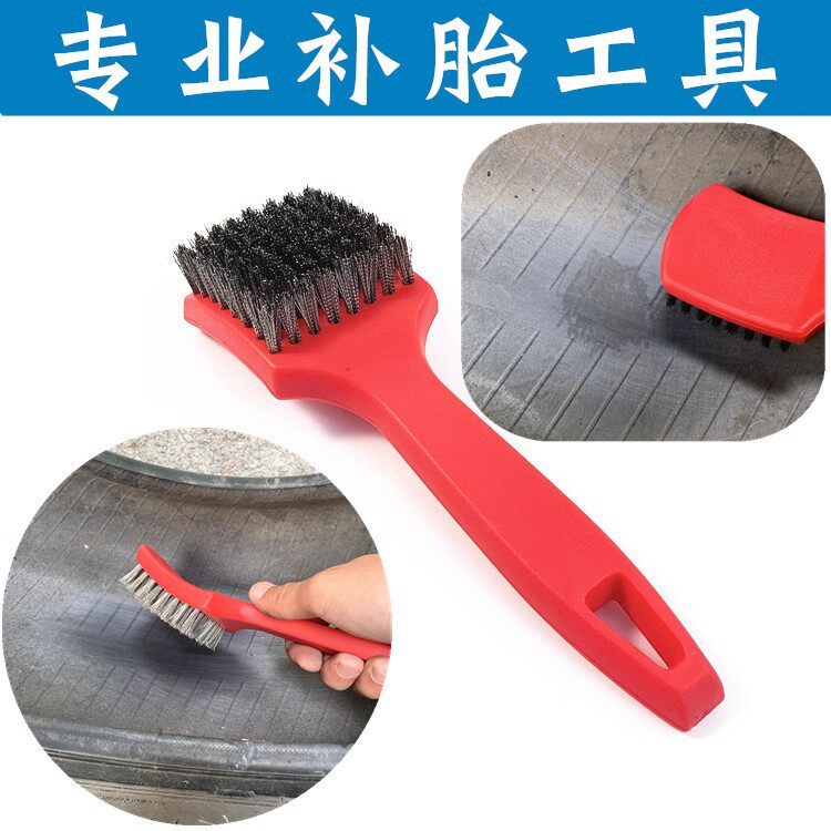 补胎钢丝打磨刷清扫刷软钢丝刷低速打磨刷轮胎打磨高速清灰刷包邮