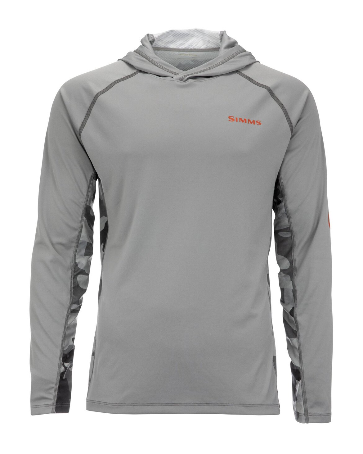 simms 夏速干防晒路亚飞蝇毛钩钓鱼服t恤帽衫九妹飞钓