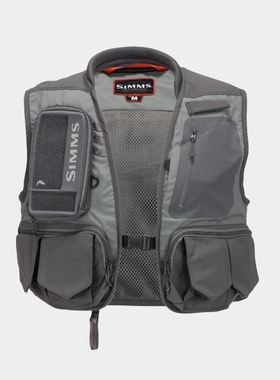 现货Simms Fishing Vest 溪流天展飞蝇毛钩钓鱼马甲背心九妹飞钓