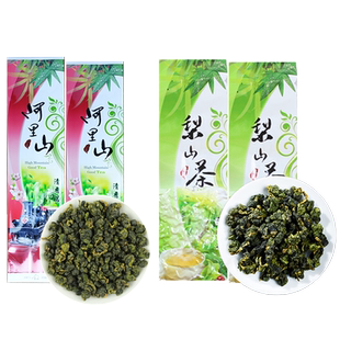 新冬茶台湾原产梨山乌龙茶阿里山金萱茶高冷茶清香型台湾高山茶叶