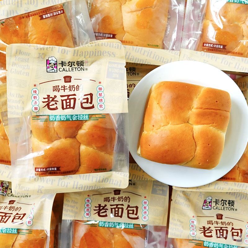 卡尔顿老面包独立包装图片